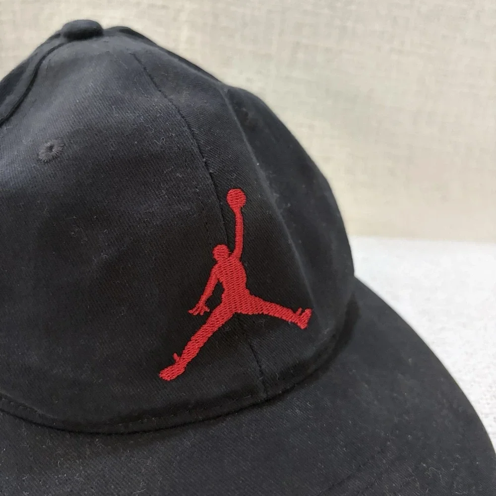 AIR Jordan Youth Jumpman Hat Cap Embroidered Logo Adjustable Strapback‎ Black